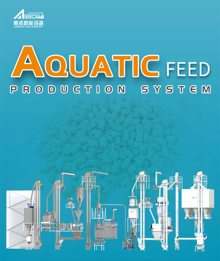 New Technology Fish Feed Making Extruders Machine Plant of Sinking Fish Feed