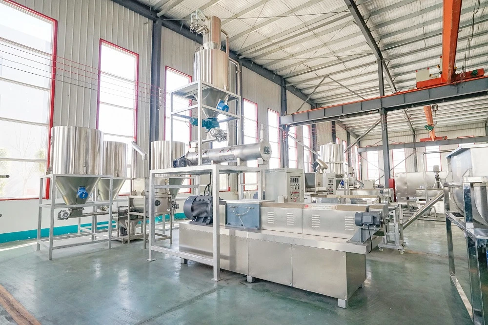 450kg/H Output Stainles Steel Floating Fish Feed Pellet Pet Food Making Machine Processing Line Equipment Plant