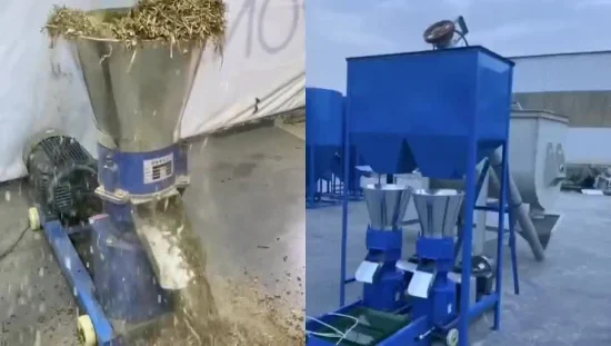 가금류 농장 기계 사료 공장 압출기 동물 펠렛 기계