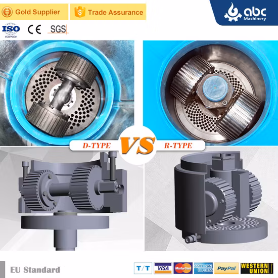 2023 기계 생물 자원 목재 펠렛 기계를 만드는 새로운 디자인 목재 톱밥 펠릿